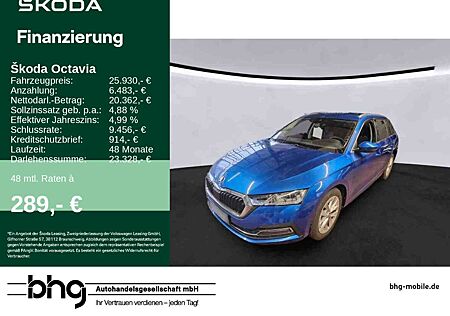 Skoda Octavia Combi 2.0 TDI Fahrprofil Virtual Ambient