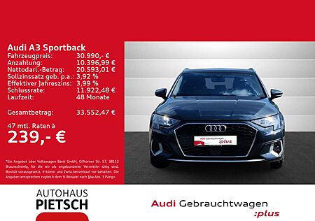 Audi A3 35 TFSI advanced AHK SmartInterface