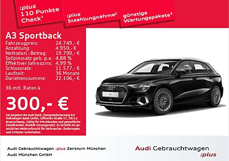Audi A3 35 TDI S tronic advanced Virtual/Na