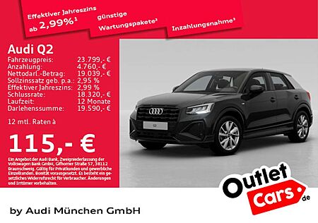 Audi Q2 35 TFSI S tronic S line Ext. Virtual/Navi+/Le