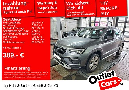 Seat Ateca Xperience 2.0 TDI DSG 4DRIVE AHK LED NAV