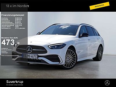 Mercedes-Benz C 300 de T-Modell mit EQ Hybrid Technologie AMG