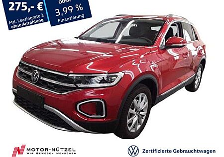 VW T-Roc Volkswagen 1.5 TSI DSG STYLE 5JG+LEDplus+NAV+AHK+PANO