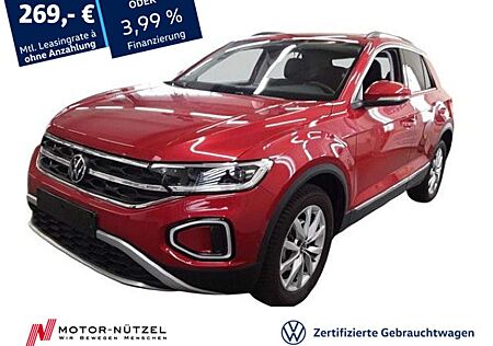 VW T-Roc Volkswagen 1.5 TSI DSG STYLE 5JG+LEDplus+NAV+AHK+PANO