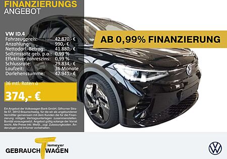VW ID.4 Volkswagen GTX 4M LM21 NAVI DCC WÄRMEPUMPE