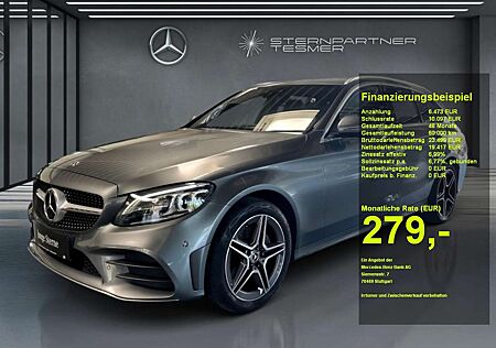 Mercedes-Benz C 200 d T AMG+COMAND+DIST+BEAM+StHz+AMBIENTE+AHK