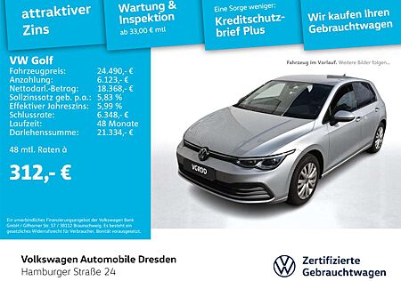 VW Golf Volkswagen VIII Life 1,5 l TSI OPF 96 kW (130 PS) 6 -G