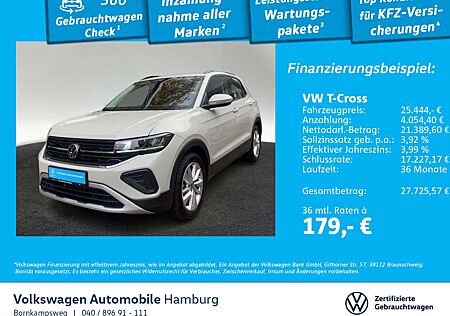 VW T-Cross Volkswagen 1.0 TSI Life DSG Navi Sitzhzg Klima