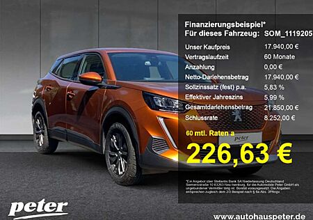 Peugeot 2008 e- Active Pack 136 +11KW OBC+SHZ+Kamera+Navi