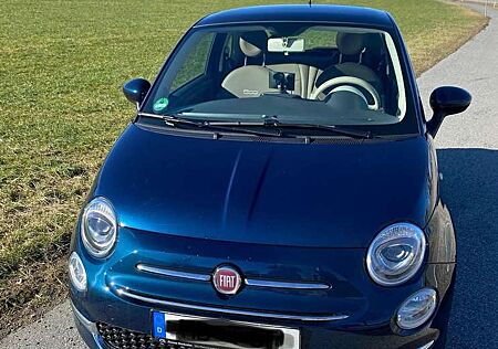 Fiat 500 +1.2+Lounge Panoramadach Scheckheftgepflegt+ZR