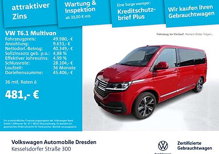 VW T6 Volkswagen .1 Multivan 2.0 TDI DSG Comfortline ACC Kamera