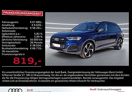 Audi Q7 60 TFSI e S line LASER AHK Pano 22" B&O-Adv.