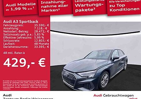 Audi A3 35 TFSI S-TRO*S-LINE*LED*NAVI*DAB**