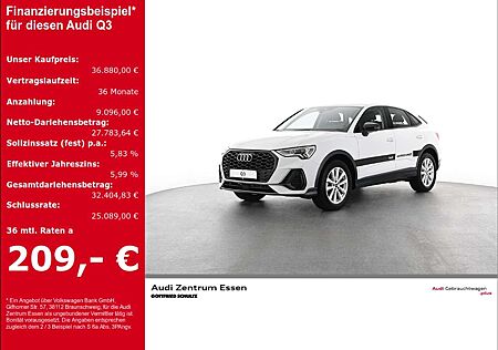 Audi Q3 Sportback 35 TFSI S-TRONIC LED NAV PLUS PDC MUFU