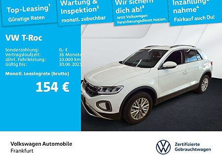 VW T-Roc Volkswagen 1.0 TSI Life Navi Parklenkassistent LED-Ta