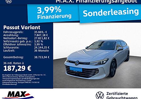 VW Passat Variant Volkswagen 2.0 TDI DSG ELEGANCE AHK+IQ.LIGHT