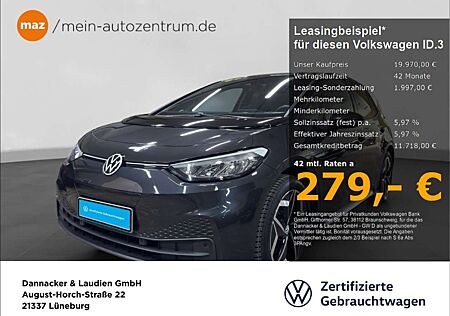 VW ID.3 Volkswagen Pro Performance 62kWh Alu LED Navi ACC PDC uvm