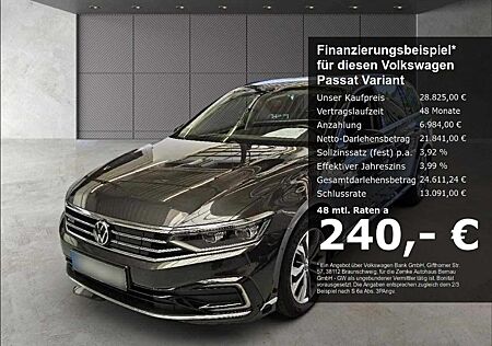 VW Passat Variant Volkswagen 1.4 TSI Hybrid GTE DSG 3,99 % Navi Massagesitze L