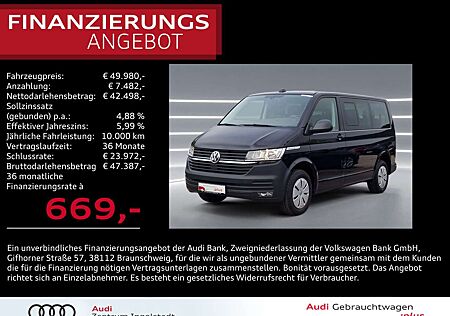 VW T6 Volkswagen .1 Caravelle 2.0 TDI DSG 9-Sitzer AHK Kamera Trendline