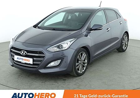 Hyundai i30 1.6 CRDi Premium blue Aut.*NAVI*TEMPO*CAM*PDC*