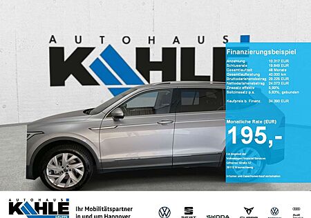 VW Tiguan Allspace Volkswagen 2.0 TDI Life Black ACC AHK LED