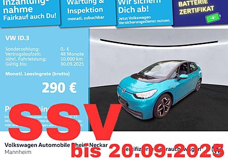 VW ID.3 Volkswagen Pure Performance 110kW Navi Kamera LED uvm
