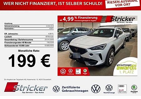 Cupra Formentor gebraucht kaufen Cupra Formentor 1.5TSI DSG 199,-ohne Anzahlung Navi ACC Kamera