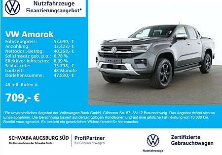 VW Amarok Volkswagen DoubleCab Style 3.0 TDI 4m *AHK*StdHz*18*