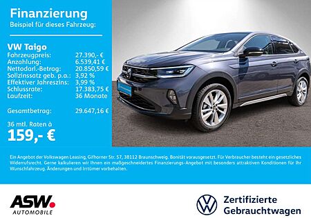 VW Taigo Volkswagen Goal 1.5 TSI DSG LED NAVI PANORAMADACH RFK