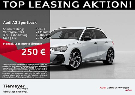 Audi A3 30 TFSI S LINE SONOS LM18 KAMERA eS