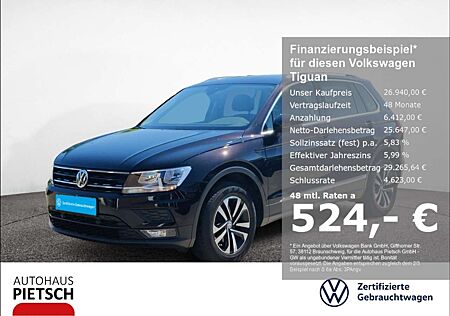VW Tiguan Volkswagen 2.0 TDI 4Motion Comfortline AHK Pano ACC