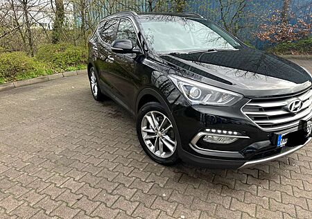 Hyundai Santa Fe blue 2.2 CRDI 2WD Automatik Style