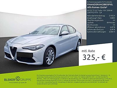 Alfa Romeo Giulia MY22 Ti 2.0 Turbo 16V 206kW (280 PS) AT8 - Q4
