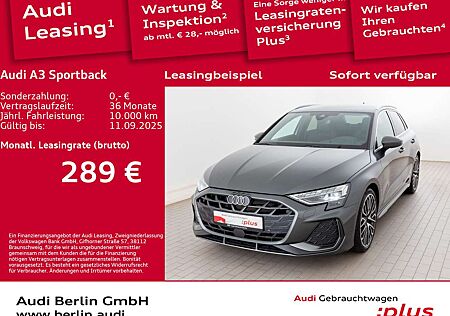 Audi A3 S line 35 TFSI S tr. AHK RFK HUD