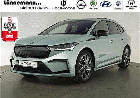 Skoda Enyaq 80+AHK+NAVI+RÜCKFAHRKAMERA+LED+PANORAMASCHIEBEDACH