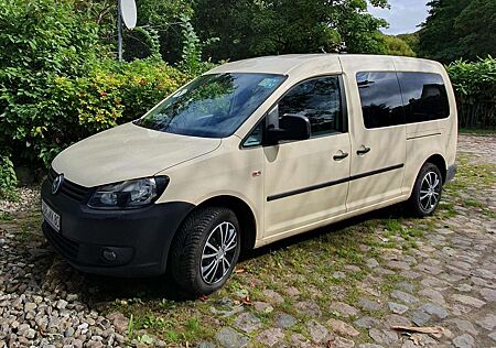 VW Caddy Volkswagen Maxi,7-Sitzer, FLÜGELTÜREN,pflegel.Innenraum