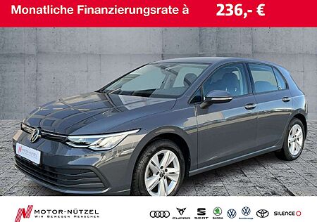VW Golf Volkswagen VIII 1.0 TSI LIFE LED+ACC+APP+SHZ+2xPDC+16"