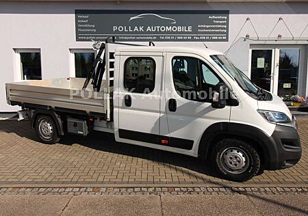 Citroën Jumper Citroen DoKa Dreiseitenkippe*AHK*KRAN*MFL*KLIMA*