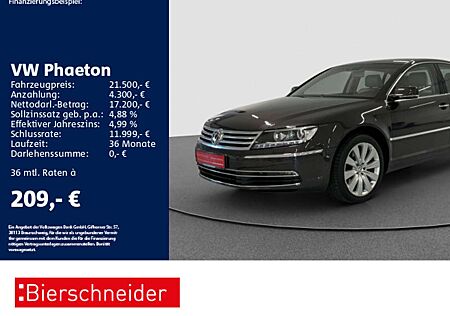 VW Phaeton Volkswagen V8 19 AHK PANO STAND