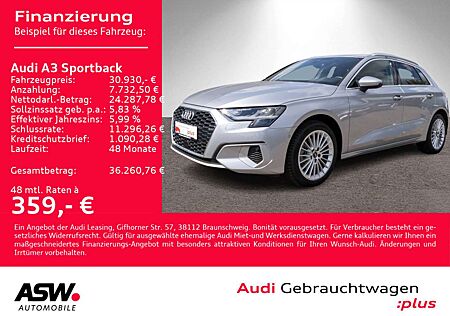 Audi A3 advanced 35TFSI Stronic LED AHK GRA
