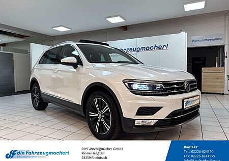 VW Tiguan Volkswagen Highline BMT Start-Stopp El. Panodach Navi Digital