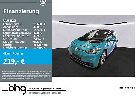 VW ID.3 Volkswagen Pro Life