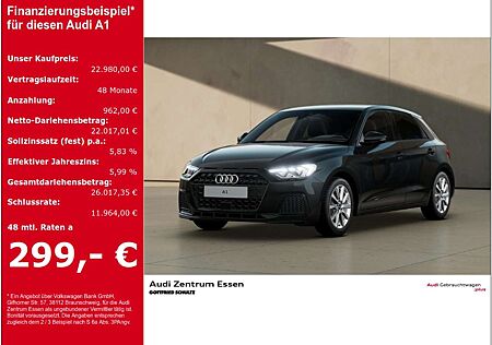 Audi A1 Sportback advanced 25 TFSI S-TRONIC LED SHZ PDC