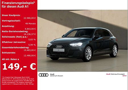 Audi A1 Sportback advanced 25 TFSI S-TRONIC LED SHZ PDC