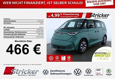 VW ID.BUZZ Volkswagen ID. Buzz Pro 210/79 466,-ohne Anzahlung AHK Kamera Wärmepu