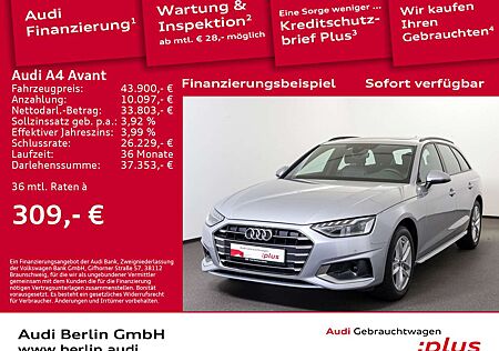 Audi A4 advanced 40 TDI S tr. RFK PANO NAVI LED