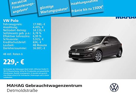 VW Polo Volkswagen Highline 1.0 TSI AHK Navi Pano RearView Par