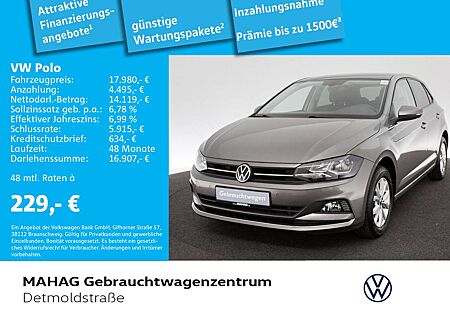 VW Polo Volkswagen Highline 1.0 TSI AHK Navi Pano RearView Par