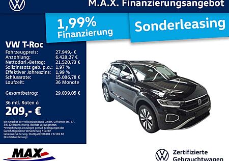VW T-Roc Volkswagen 1.5 TSI DSG MOVE LED+ACC+NAVI+STANDHZG+VCP