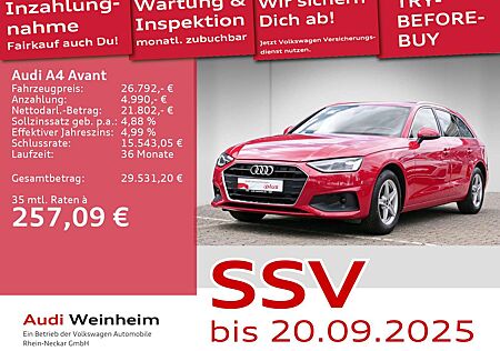 Audi A4 35 TDI LED S-tronic Navi Einparkhilfe u